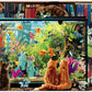 Buffalo Games 750 Piece Jigsaw Puzzle - Kitten Distraction - Large Multicolor Paper Puzzle for Adults - Model 17307