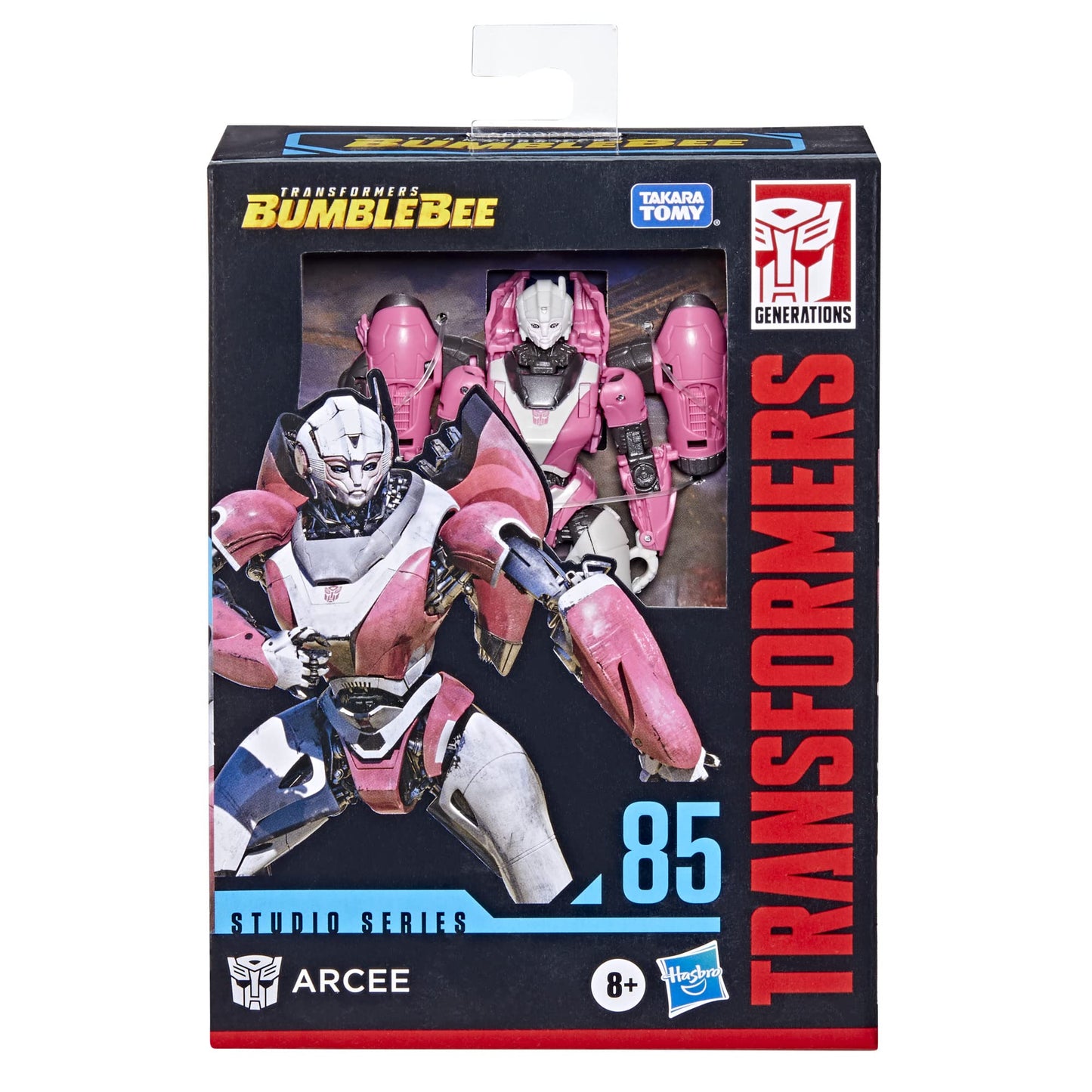 Transformers Toys Studio Series 85 Deluxe Class Bumblebee Arcee Action Figure - Ages 8 And Up, 4.5-Inch