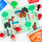 READY 2 LEARN Giant Stampers - Family Members - Set of 10 - Easy to Hold Foam Stamps for Kids - Arts and Crafts Stamps for Displ