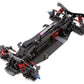 GTB Spec-R S1 1/10 RC Electric Touring Car Body Kit - Black Composite Material, 4WD Chassis Frame for 1:10 Scale Models