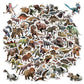100Pcs Jurassic Dinosaur Stickers For Kids Waterproof Vinyl Dino Stickers For Waterbottle Scrapbook Laptop Skateboard Computer Stickers For Boys Girls