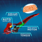 Robo Alive Slithering Snake Series 2 Grey By Zuru Battery-Powered Robotic Light Up Reptile Toy That Moves (Grey)