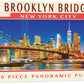 Masterpieces 1000 Piece Jigsaw Puzzle For Adults, Family, Or Youth - Brooklyn Bridge, Nyc Panoramic - 13'X39'