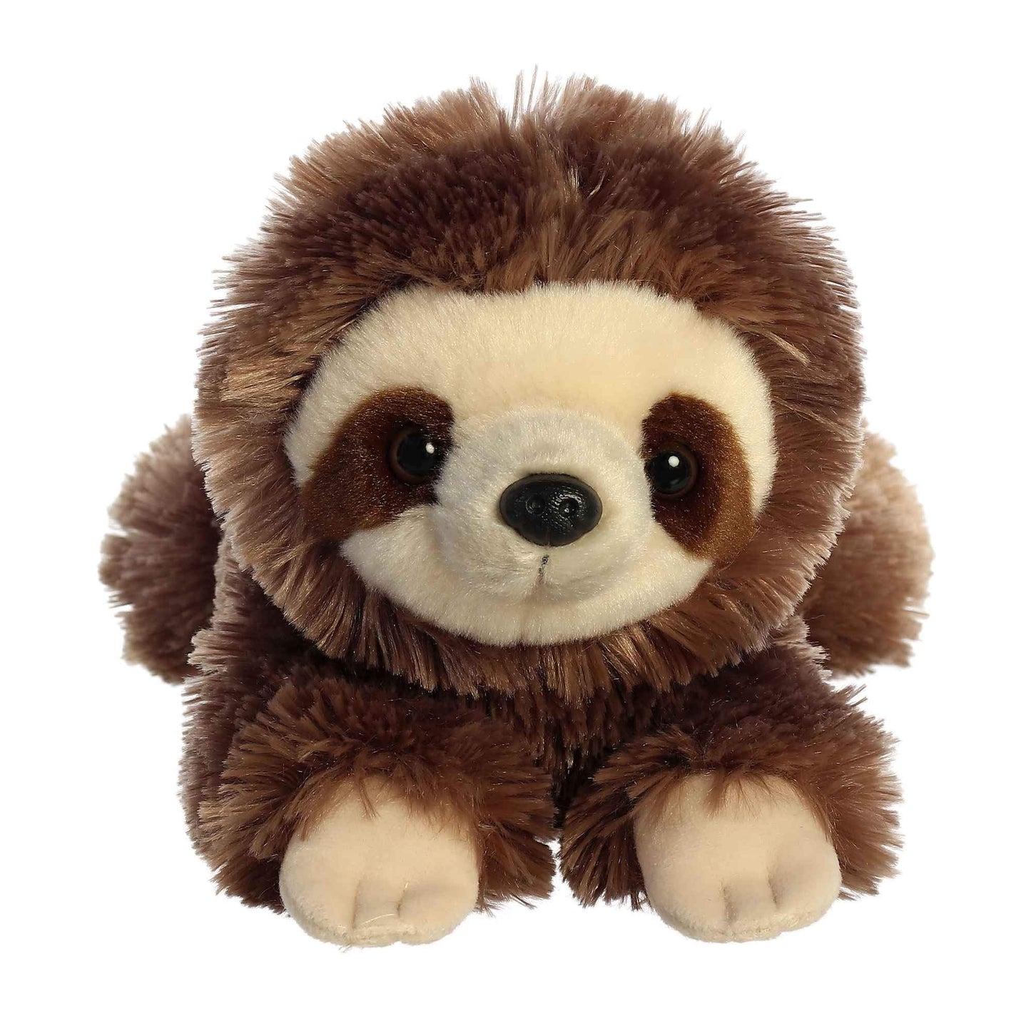 Aurora Adorable Flopsie Snoozy Sloth Stuffed Animal - Playful Ease - Timeless Companions - Brown 12 Inches