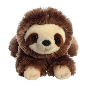 Aurora Adorable Flopsie Snoozy Sloth Stuffed Animal - Playful Ease - Timeless Companions - Brown 12 Inches