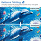 300 Piece Puzzles For Adults,Underwater World Jigsaw Puzzle For Adults Kids Seniors,Recycled Cardboard Large Piece Puzzle 300 Piece,Challenging Family Activity Great Gift For Family Friends 20.5*15 In