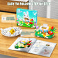 Nubee Easter Bunny Chick Building Sets, Cute Rabbit Easter Basket Stuffers Toy Gift For Teens Kids Boys And Girls Age 6+(400Pcs)