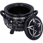 Nemesis Now Big Witch Energy Cauldron Box 15.4Cm, Resin, Black, Halloween Giftware Collection, Halloween Witch'S Cauldron Box, Witchcraft Giftware, Storage Box, Cast In The Finest Resin, Hand-Painted