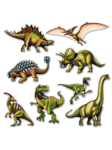 Beistle Dinosaur Cutouts