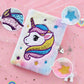 Plush Unicorn Diary - Girls Diary With Lock Notebook Journal For Kids Birthday Christmas Valentine Gift Embroidery Fluzzy Travel School A5 Secret Diary Writing Drawing Notepad With Locks And Keys
