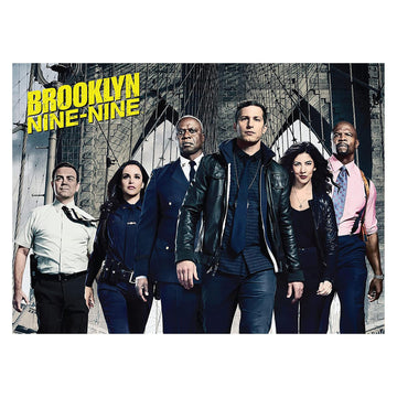Brooklyn Nine-Nine No More Mr. Noice Guys 1000 Piece Jigsaw Puzzle | Collectible Puzzle Featuring Peralta, Santiago, Diaz, Boyle, Jeffords And Captain Holt | Officially Licensed Brooklyn 99 Puzzle