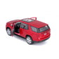 2021 Chevrolet Tahoe Red Metallic With Sunroof 1/24 Diecast Model Car By Maisto