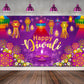 Happy Diwali Backdrop Banner Decor, Festival of Lights Party Photography Backdrop Decorations for Happy Diwali Party Indian Deep