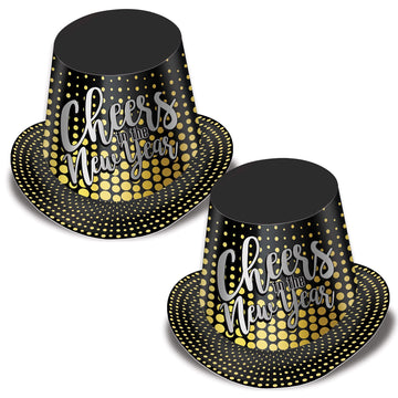 Silver & Gold Cheers To The Ny Hi-Hat