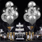 Suwen 40 Inch Hot Pink Large 9 Number Balloons Big Foil Helium Number Balloons 0-9 Jumbo Happy 9Th Mylar Birthday Party Decorati