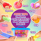 24 Pack Slow Rising Stress Cube: Stretchy Fidget Toys For Anxiety Relief, Large Size Squishy Cube, Pull Stretch Fidgets For Classroom Prize Box Toys, Classroom Reward For Student (2 Inches)