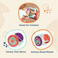 Looky-Looky Baby Mirror: Roly-Poly Tummy Time Toy for Crawling Fun