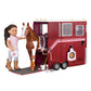 Our Generation By Battat- Mane Attraction- Horse, Equestrian Trailer For 18' Dolls & 20' Horses- For Age 3 Years & Up