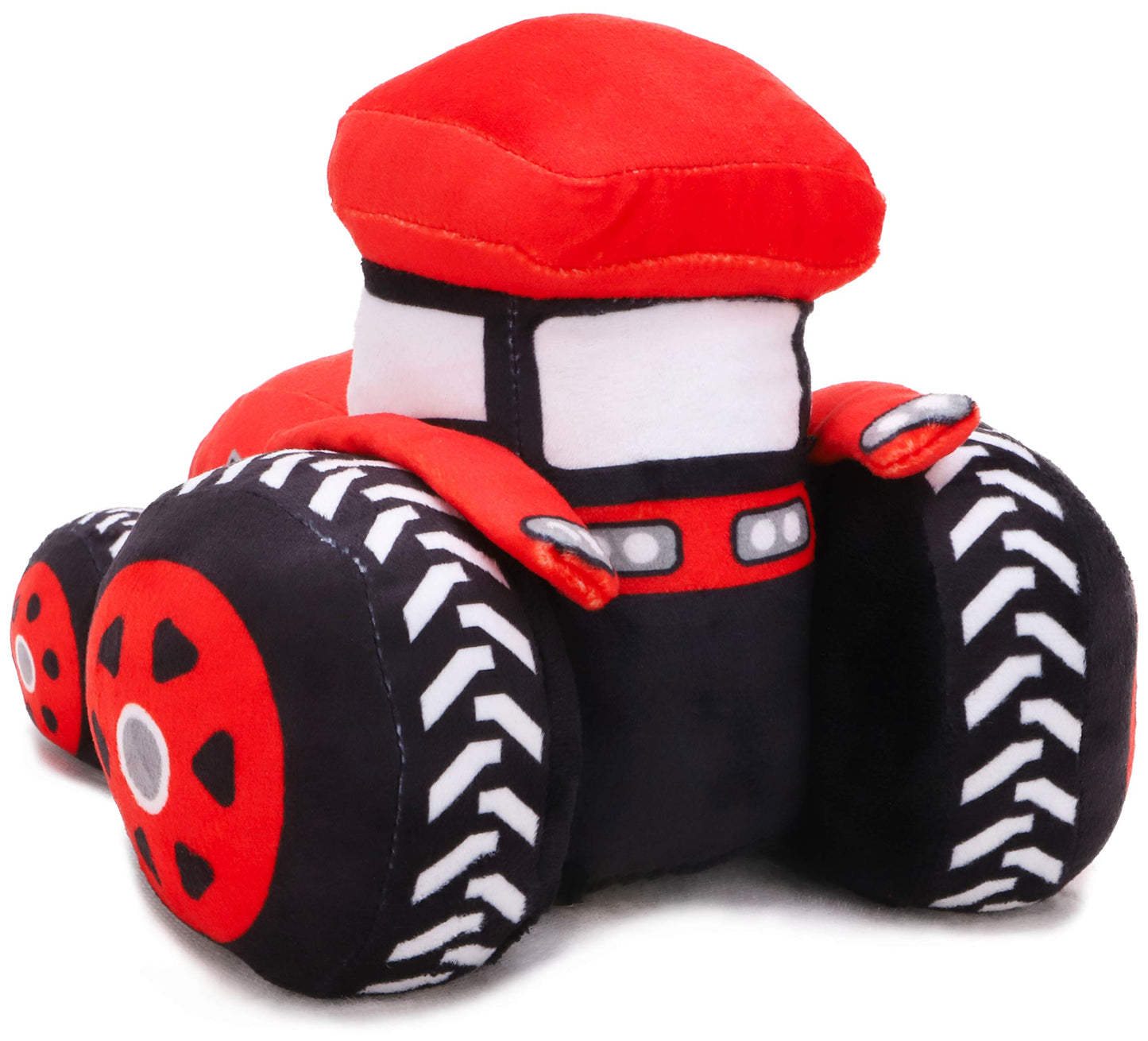 Toyland® 21Cm (8 Inch) Plush Farm Tractor - Boys Bedroom Decoration (Red)