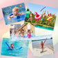 Pool Noodles, Fix Find 5 Pack Of 52 Inch Hollow Foam Pool Swim Noodles, Bright Red & Lime Green Foam Noodles For Swimming, Float