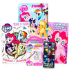 My Little Pony Coloring Book Super Set - Bundle with 4 My Little Pony Books Filled with Games, Puzzles, Stickers and Coloring Ac