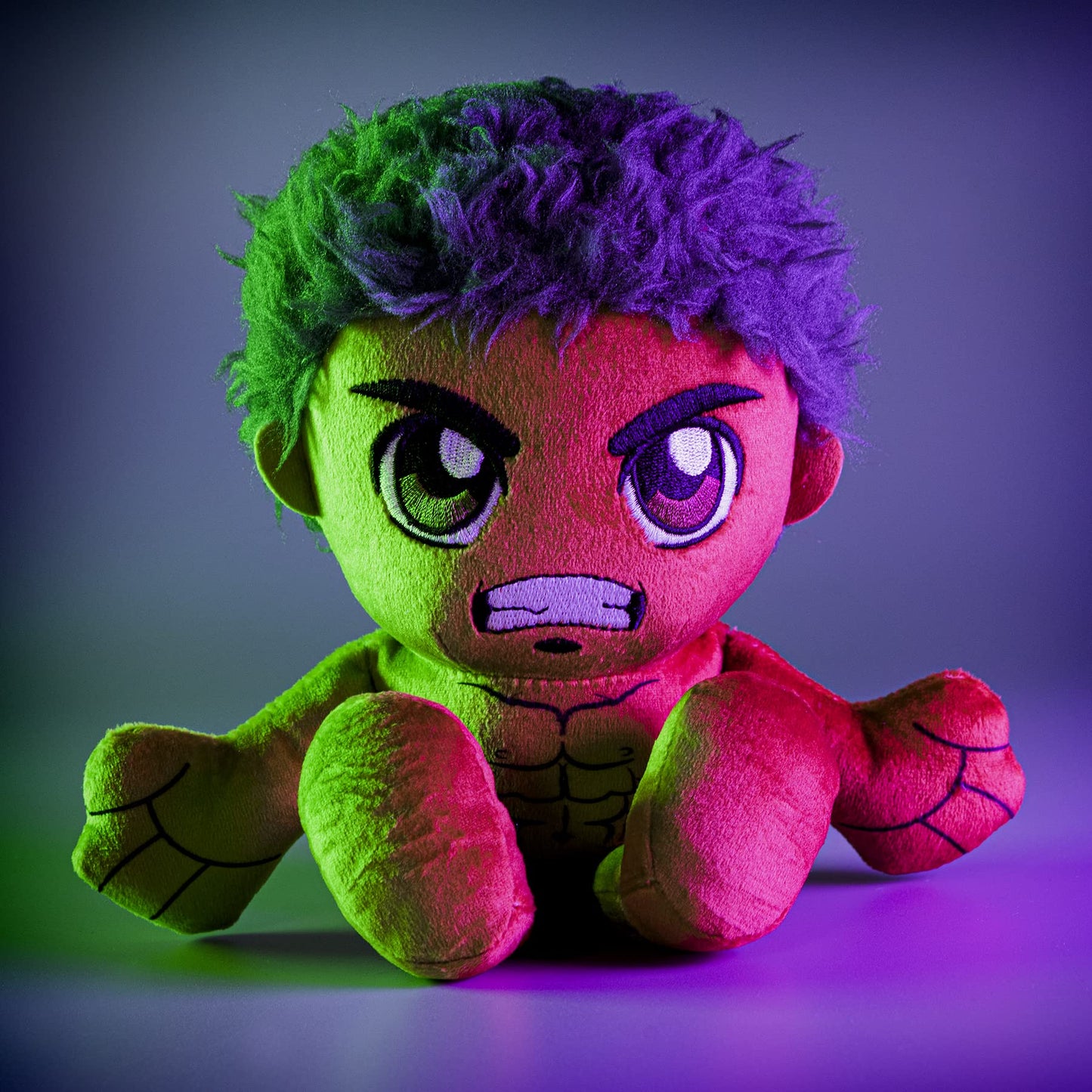 Bleacher Creatures Marvel Hulk 8' Kuricha Sitting Plush - Soft Chibi Inspired Toy