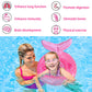 Zeyglxc 2023 New Mermaid Baby Swimming Pool Floats 6-48 Months,Inflatable Pool Swim Ring With Seat And Handle For Babies Toddler