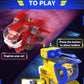 Super Wings Toys 7 Inch Donnie'S Transforming Robot From Plane Just 15 Steps, Action Figures Toy For Kids Ages 3+, Gift For Pres