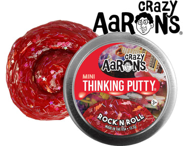 Matty'S Toy Stop Crazy Aaron'S Putty Mini Tins Rock N' Roll, Pirate'S Cove & Avo-Cado Gift Set Bundle - 3 Pack (13.3G Each)