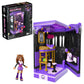 Mega Monster High Action Figure Building Set - Clawdeen's Boo-k Den, 299 Pieces, Multicolor, Model HXM32, Unique Size