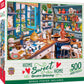 Masterpieces 550 Piece Jigsaw Puzzle For Adults, Family, Or Youth - Garden Getaway - 18'X24'