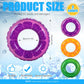 9 Pieces Inflatable Pool Floats 36 Inches Float Tube Swimming Tube Vinyl Pool Floaties Swim Tubes Rings Party Decorations For Te