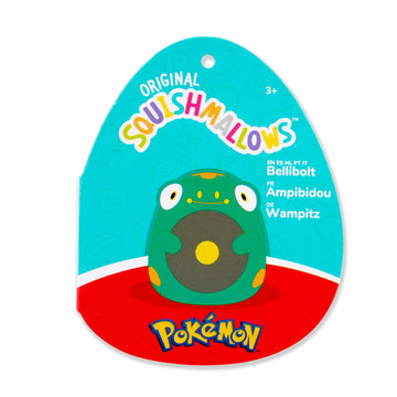 Squishmallows 14-Inch Belibolt Pokémon Plush - Ultrasoft Large Stuffed Toy by Jazwares