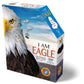 Madd Capp Puzzles - I Am Eagle - 300 Pieces - Animal Shaped Jigsaw Puzzle