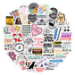 Bulbacraft Psychology Stickers (100Pcs), Funny Vinyl Decals For Laptop, Therapy Gifts, Psychologist Stickers For Women & Men, Wa