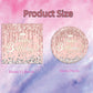 Rose Gold Birthday Decorations-20 Plates and 20 Napkins, Pink Rose Gold Theme Happy Birthday Party Decoration for Kids(Rose Gold