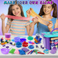 Eunhdet Galaxy Slime Kit for Girls Boys Ages 8-12  DIY Glow in The Dark Slime Making kit for Kids 8-10 Glitter & Galactic Theme Stress Relief Toy  Fun Birthday Party Easter Christmas Gifts