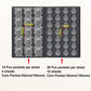 Coin Album For Collectors,340 Pockets Coin Collection Book Holder Display Storage Case,Collecting Sleeves Organizer Supplies For