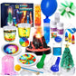 YOPINSAND 53 Experiments Science Kits for Kids Boys Girls, S.T.E.M Activities Educational Scientist Toys Gifts,Volcano,Chemistry