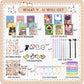 134Pcs Cat Party Favors Set for Kids Cat Themed Birthday Party Supplies With Cat Headband Spiral Notepads Pens Keychains Tattoo