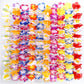 Hawaiian Leis, Luau Party Supplies, 40Pcs Thickened Garland Flower Leis, Tropical Hawaiian Party Necklace, Headbands And Wristbands, Kids And Adults Party Supplies, Birthday, Easter