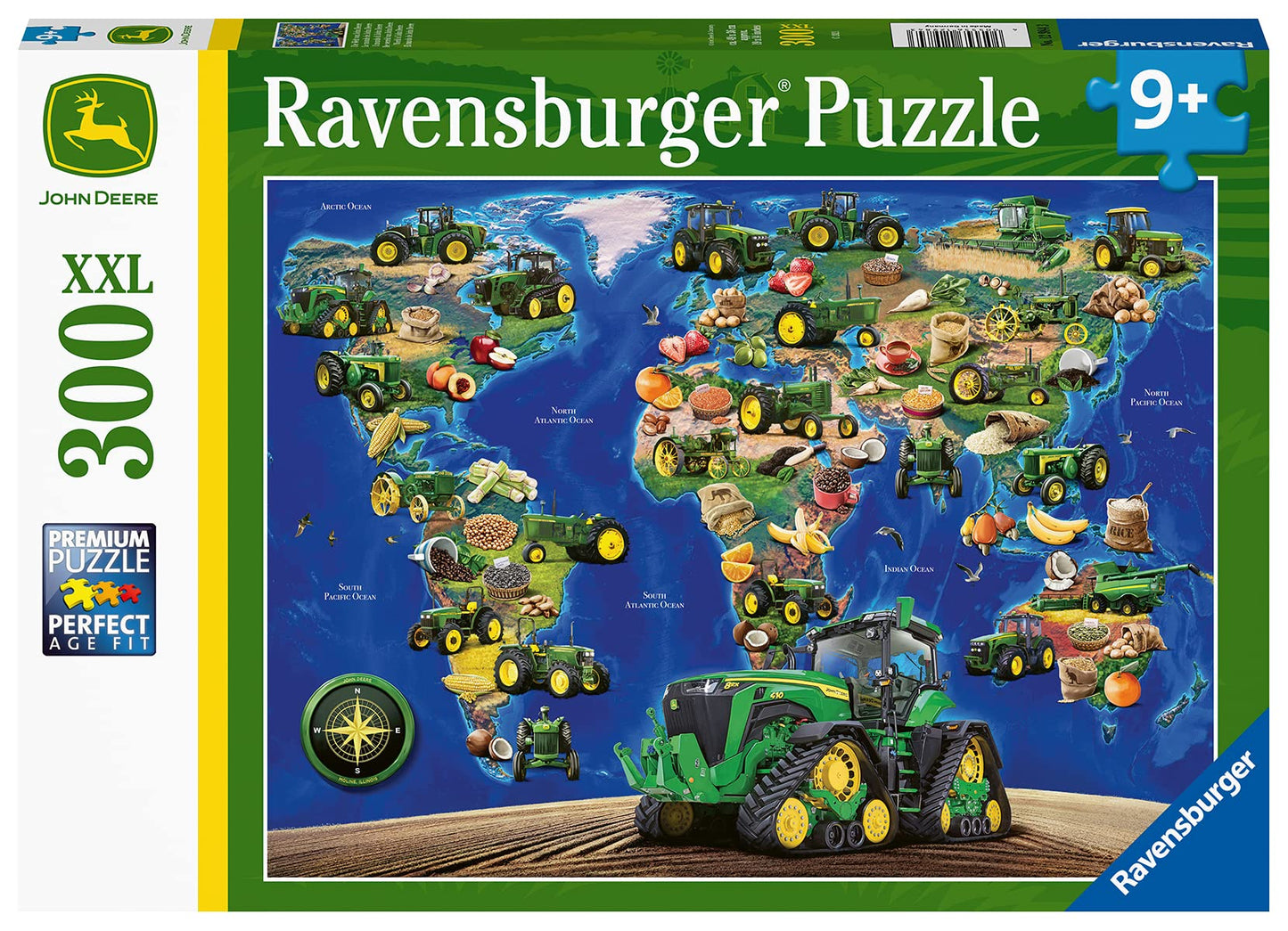 Ravensburger World Of John Deere 300 Xxl Piece Jigsaw Puzzle For Kids - 12984 - Every Piece Is Unique, Pieces Fit Together Perfectly