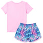 Mermaid Pjs Matching Dolls&Girls Pajama Sets Cotton For American Girls,Size 6 7