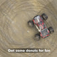 MEW4 1/16 4X4 RC Offroad Truck - RTR Durable Beginner RC Car, High Speed 38 Km/h, Remote Control Monster Truck with 2 1500 mAh B