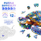 Wooden Turtle Puzzles - Unique Shaped Wooden Jigsaw Puzzles For Adults And Kids - Fantasy Turtle Wooden Puzzles - Christmas Birt