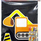 Tiny Mills Construction Trucks Coloring Book with Crayons Party Favors, 12 Coloring Books and 48 Crayons Birthday Party Supplies