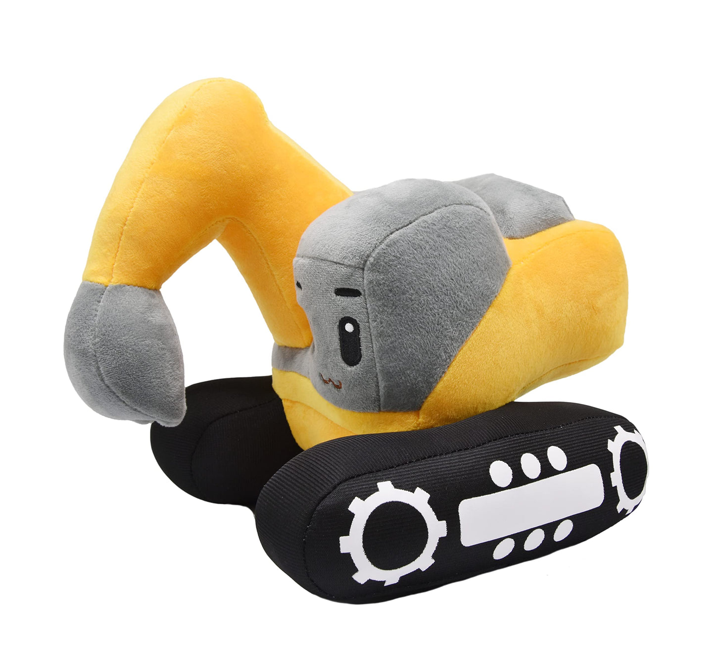 Yonlit Soft Excavator Stuffed Construction Toy Super Cute Plush Digger Trucks Excellent Gifts For Kids Or Birthday Party 11 Inches