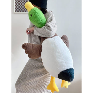 Tanha Mallard Duck Plush, Duck Stuffed Animals, Mallard Duck Baby Stuff Plush Toy (39Inch / 100Cm)