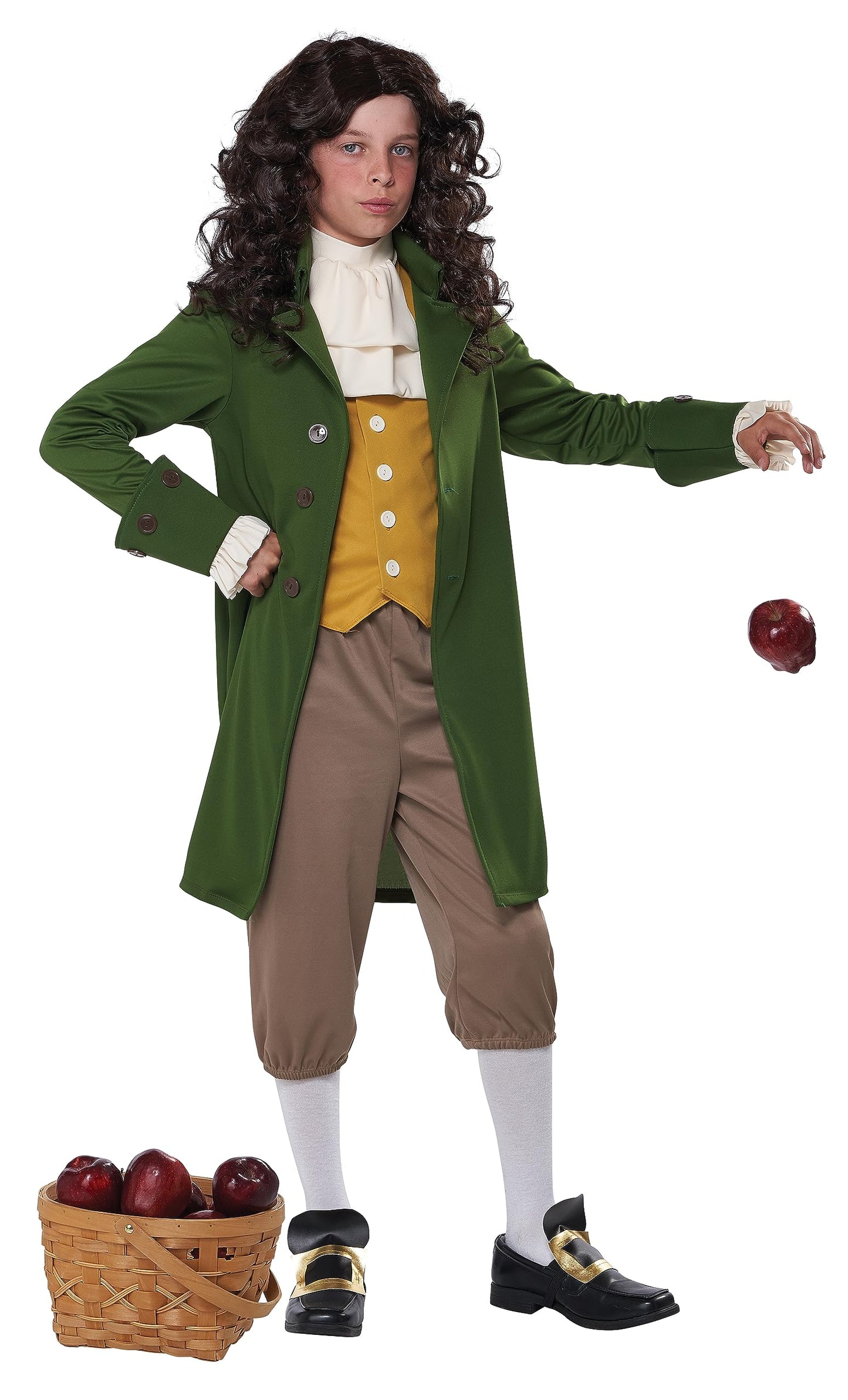 Boy'S Sir Isaac Newton Costume Large
