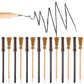 Chinco 20 Pcs Wand Pencils Party Favors Witch Broom Pencils Bulk Set, Halloween Wand Theme Birthday Goody Bag Filler Favors for